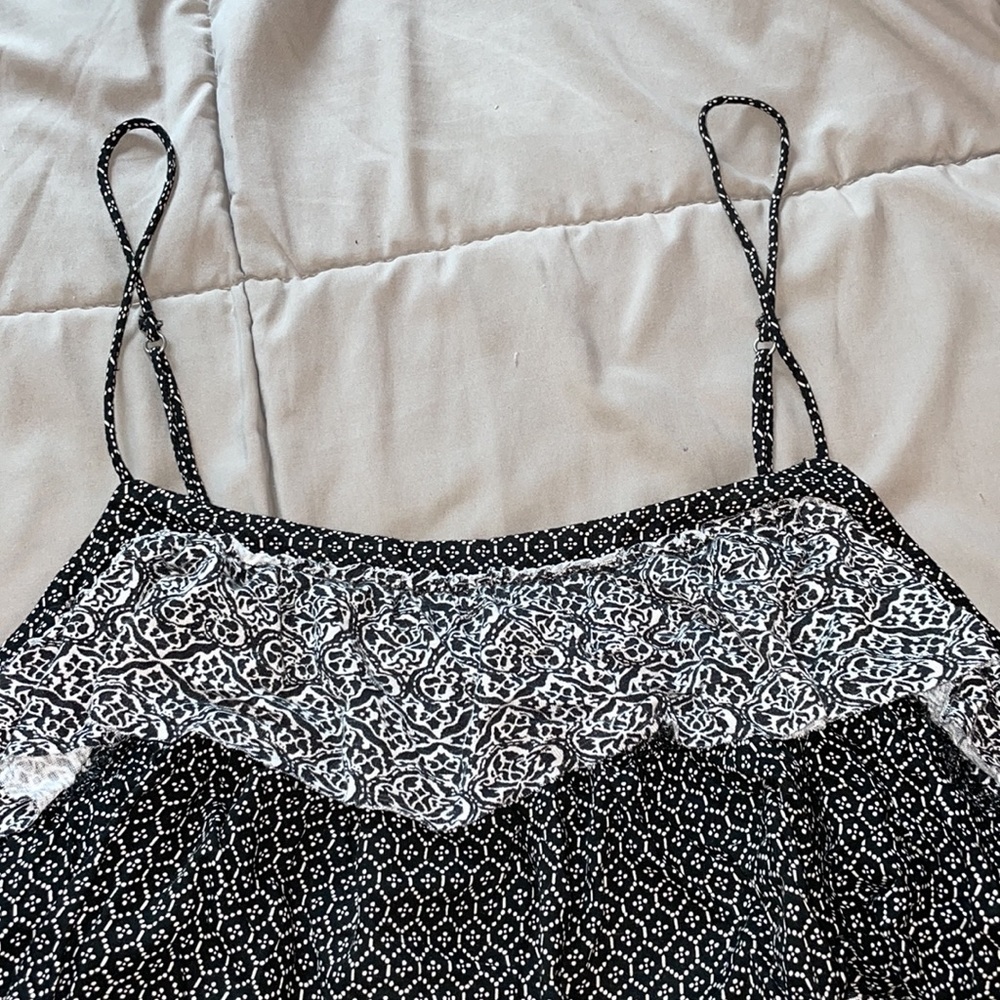 American Eagle Ruffled Layered Tank Top - Picture 2 of 6